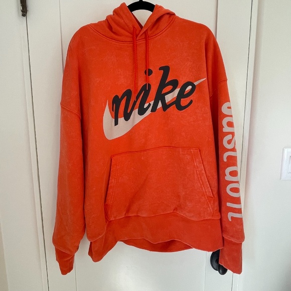 CPFM CACTUS PLANT FLEA MARKET X NIKE ORANGE SHOEBOX HOODIE SIZE LARGE NEW - Picture 4 of 7